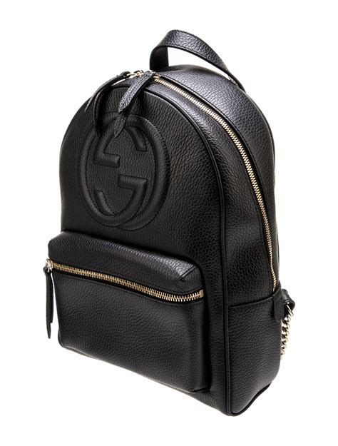 gucci soho backpack review|Gucci canvas backpack black.